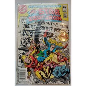 All-Star Squadron #7 (1981) Roy Thomas Comic Book Bagged and Boarded VF+
